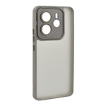 Redmi Note 14 5G GIGAPACK Szilikon telefonvédő ütésállóság, kameravédő, VILÁGOSSZÜRKE