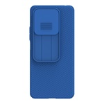 Redmi Note 14 5G NILLKIN CAMSHIELD szilikon telefonvédő ütésállóság, csíkos, SÖTÉTKÉK