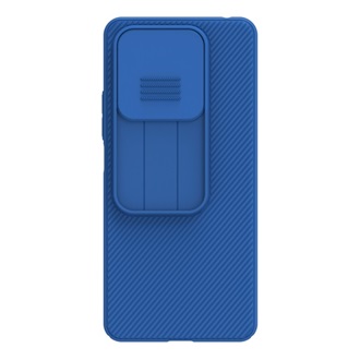 Redmi Note 14 5G NILLKIN CAMSHIELD szilikon telefonvédő ütésállóság, csíkos, SÖTÉTKÉK