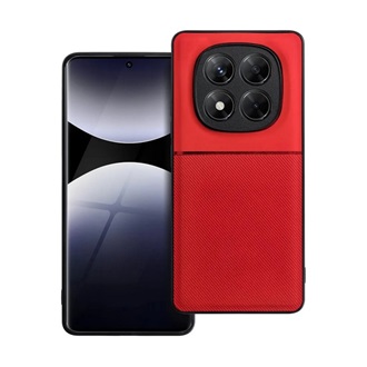 Redmi Note 14 Pro 4G GIGAPACK Szilikon telefonvédő ütésállóság, csíkos, PIROS