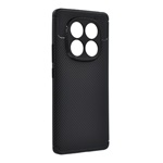 Redmi Note 14 Pro 4G GIGAPACK Szilikon telefonvédő ütésállóság, karbon minta, FEKETE