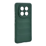 Redmi Note 14 Pro 5G GIGAPACK Szilikon telefonvédő ütésállóság, 3D, SÖTÉTZÖLD