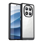 Redmi Note 14 Pro 5G GIGAPACK Szilikon telefonvédő ütésállóság, átlátszó hátlap, FEKETE