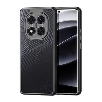 Redmi Note 14 Pro Plus 5G DUX DUCIS AIMO szilikon telefonvédő ütésállóság, hullám, FEKETE