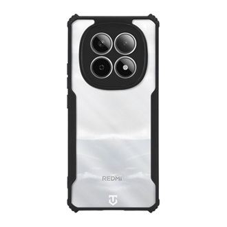 Redmi Note 15 5G TACTICAL QUANTUM STEALTH szilikon telefonvédő ütésállóság, kameravédő, FEKETE