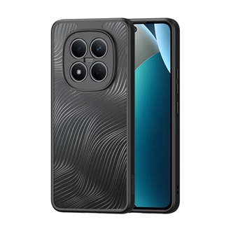 Redmi Note 15 Pro 4G DUX DUCIS AIMO szilikon telefonvédő ütésállóság, hullám, FEKETE