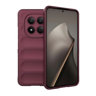 Redmi Note 15 Pro 4G GIGAPACK Szilikon telefonvédő ütésállóság, 3D, BORDÓ