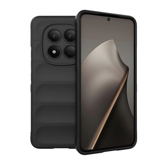 Redmi Note 15 Pro 4G GIGAPACK Szilikon telefonvédő ütésállóság, 3D, FEKETE