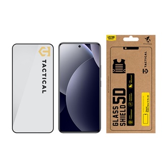 Redmi Note 15 Pro 4G TACTICAL GLASS SHIELD 5D képernyővédő üveg 5D, 9H, FEKETE