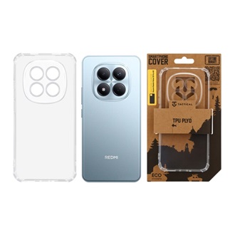 Redmi Note 15 Pro 4G TACTICAL TPU PLYO szilikon telefonvédő ütésállóság, légpárnás sarok, ÁTLÁTSZÓ