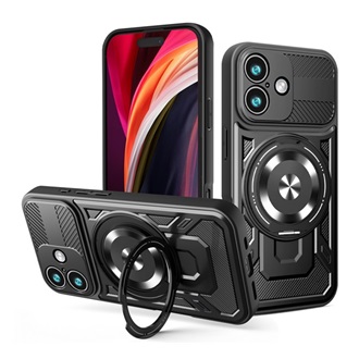 Redmi Note 15 Pro 5G GIGAPACK Defender szilikon telefonvédő ütésállóság, mágneses, FEKETE