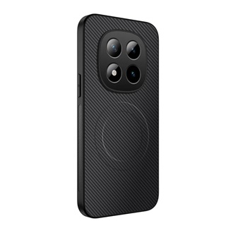 Redmi Note 15 Pro 5G GIGAPACK Szilikon telefonvédő műanyag hátlap, mágneses, FEKETE