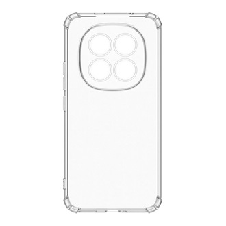 Redmi Note 15 Pro 5G GIGAPACK Szilikon telefonvédő ütésállóság, légpárnás sarok, ÁTLÁTSZÓ