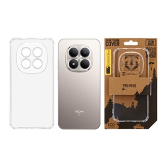 Redmi Note 15 Pro 5G TACTICAL TPU PLYO szilikon telefonvédő ütésállóság, légpárnás sarok, ÁTLÁTSZÓ