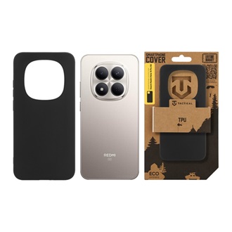 Redmi Note 15 Pro 5G TACTICAL TPU szilikon telefonvédő ultravékony, ütésállóság, FEKETE