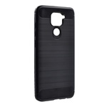 Redmi Note 9T 5G GIGAPACK Szilikon telefonvédő ütésállóság, karbon minta, FEKETE