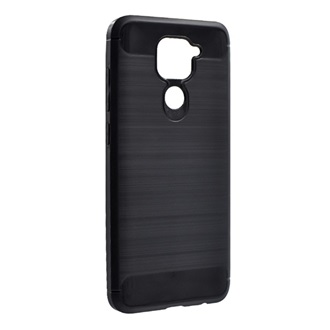 Redmi Note 9T 5G GIGAPACK Szilikon telefonvédő ütésállóság, karbon minta, FEKETE