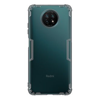 Redmi Note 9T 5G NILLKIN NATURE szilikon telefonvédő ütésállóság, ultravékony, SZÜRKE