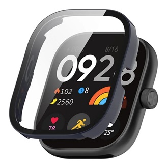 Redmi Watch 5 GIGAPACK Műanyag keret BUMPER, ütésállóság + kijelzővédő üveg, SÖTÉTKÉK