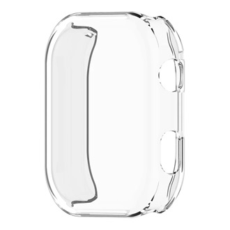 Redmi Watch 6 NFC / 6 GIGAPACK Szilikon keret BUMPER, ütésállóság + kijelzővédő üveg, ÁTLÁTSZÓ