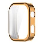Redmi Watch 6 NFC / 6 GIGAPACK Szilikon keret BUMPER, ütésállóság + kijelzővédő üveg, ROZÉARANY
