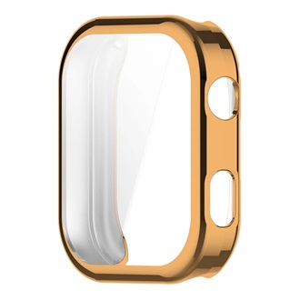 Redmi Watch 6 NFC / 6 GIGAPACK Szilikon keret BUMPER, ütésállóság + kijelzővédő üveg, ROZÉARANY