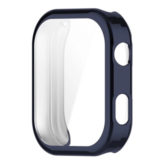 Redmi Watch 6 NFC / 6 GIGAPACK Szilikon keret BUMPER, ütésállóság + kijelzővédő üveg, SÖTÉTKÉK