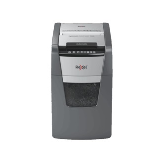 Rexel Optimum AutoFeed 130X keresztvágó / konfettivágó iratmegsemmisítő szürke