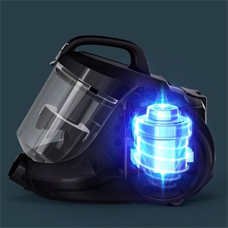 Rowenta RO3726EA Compact Power porzsák nélküli porszívó szürke-fekete