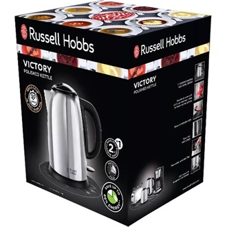 Russell Hobbs 23930-70 Victory 1,7L-es ezüst vízforraló
