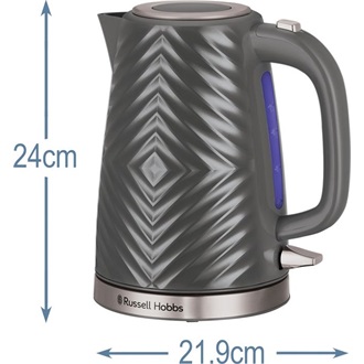 Russell Hobbs 26382-70/RH Groove 1,7L-es szürke vízforraló