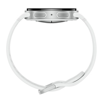 SAMSUNG Galaxy Watch 8 okosóra (eSIM, szilikon csuklópánt, 40mm) EZÜST