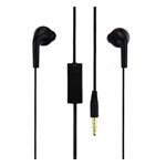 SAMSUNG fülhallgató SZTEREO (3.5mm jack, felvevő gomb) FEKETE (Gigapack csomagolás)