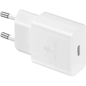 SAMSUNG hálózati töltő Type-C aljzat (15W, gyorstöltő) FEHÉR (Gigapack csomagolás)