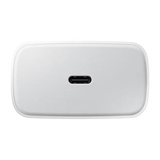 SAMSUNG hálózati töltő Type-C aljzat 45W, PD gyorstöltő + 100cm Type-C kábel, FEHÉR