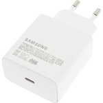 SAMSUNG hálózati töltő Type-C aljzat (65W, PD gyorstöltő) FEHÉR (Gigapack csomagolás)