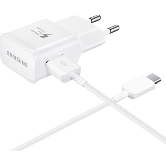 SAMSUNG hálózati töltő USB aljzat (10W + EP-DW767JWE microUSB, 100cm kábel) FEHÉR (Gigapack csomagolás)