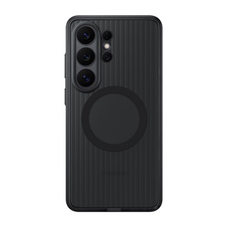 SAMSUNG műanyag telefonvédő (dupla rétegű, gumírozott) FEKETE