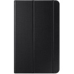 SAMSUNG tok álló (FLIP, oldalra nyíló, asztali tartó) FEKETE