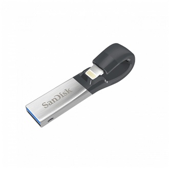 SANDISK MOBIL MEMÓRIA iXpand Flash Drive USB 3.0 + Ligthning csatlakozó, 256GB