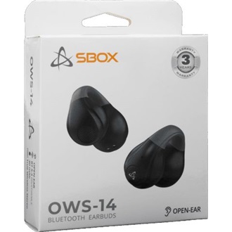 SBOX EB-OWS14 True Wireless fülhallgató headset fekete