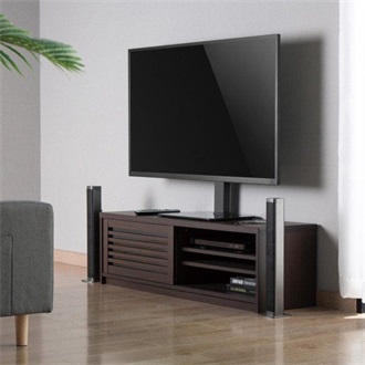 SBOX FS-305-2 37"-70" monitor TV tartó asztalra fekete