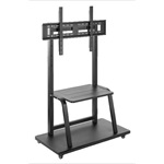SBOX FS-1035 37"-100" TV gurulós tartó állvány fekete