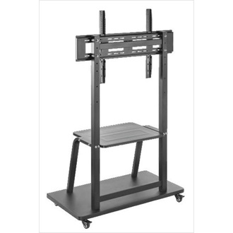 SBOX FS-1035 37"-100" TV gurulós tartó állvány fekete