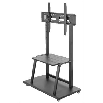 SBOX FS-1035 37"-100" TV gurulós tartó állvány fekete