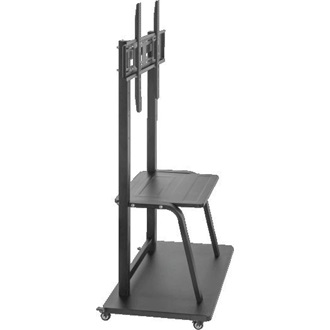 SBOX FS-1035 37"-100" TV gurulós tartó állvány fekete