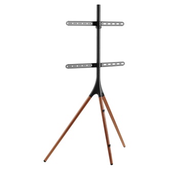 SBOX FS-1246F 45"-65" TV tripod tartó állvány fekete-barna