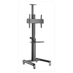 SBOX FS-446-2 37"-70" monitor TV gurulós tartó állvány fekete