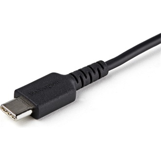 StarTech Secure Charging USB-A 2.0 -> USB-C M/M töltőkábel 1m fekete