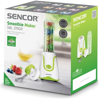 SENCOR SBL 2111GR Smoothie mixer, 600ml, 500W, Zöld